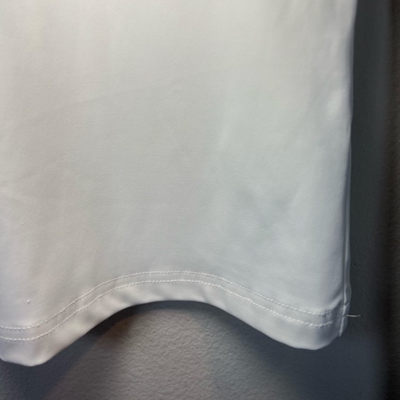 Edikted Women's Top Long Sleeve Shirt White Ivory Round Neck Stretch Soft Medium - Picture 6 of 10